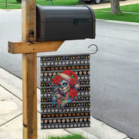Mexican Sugar Skull Lady Christmas Garden Flag Feliz Navidad Mexico - Wonder Print Shop