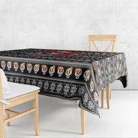 Mexican Sugar Skull Lady Christmas Tablecloth Feliz Navidad Mexico - Wonder Print Shop