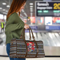Mexican Sugar Skull Lady Christmas Travel Bag Feliz Navidad Mexico - Wonder Print Shop