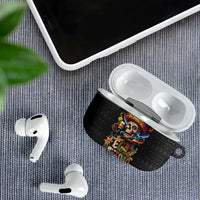 Mexican Sugar Skull Spanish Christmas AirPods Case Feliz Navidad Mexico - Wonder Print Shop