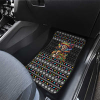 Mexican Sugar Skull Spanish Christmas Car Mats Feliz Navidad Mexico - Wonder Print Shop