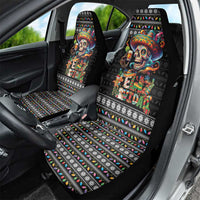 Mexican Sugar Skull Spanish Christmas Car Seat Cover Feliz Navidad Mexico - Wonder Print Shop