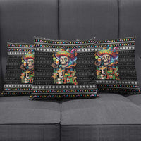 Mexican Sugar Skull Spanish Christmas Pillow Cover Feliz Navidad Mexico - Wonder Print Shop