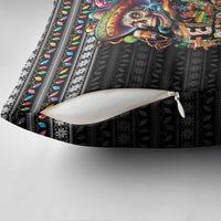 Mexican Sugar Skull Spanish Christmas Pillow Cover Feliz Navidad Mexico - Wonder Print Shop