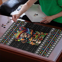 Mexican Sugar Skull Spanish Christmas Puzzle Feliz Navidad Mexico - Wonder Print Shop