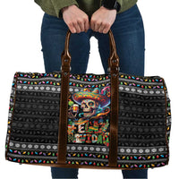 Mexican Sugar Skull Spanish Christmas Travel Bag Feliz Navidad Mexico - Wonder Print Shop