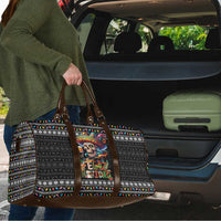 Mexican Sugar Skull Spanish Christmas Travel Bag Feliz Navidad Mexico - Wonder Print Shop