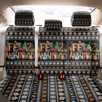 Mexican Sumbrero and Snowman Christmas Back Car Seat Cover Feliz Navidad Mexico - Wonder Print Shop
