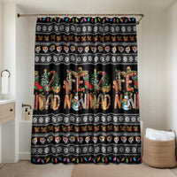 Mexican Sumbrero and Snowman Christmas Bathroom Set Feliz Navidad Mexico - Wonder Print Shop