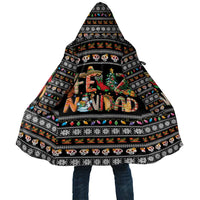 Mexican Sumbrero and Snowman Christmas Cloak Feliz Navidad Mexico - Wonder Print Shop