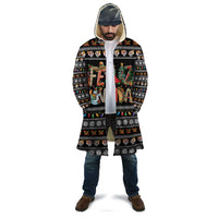 Mexican Sumbrero and Snowman Christmas Cloak Feliz Navidad Mexico - Wonder Print Shop