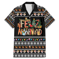 Mexican Sumbrero and Snowman Christmas Family Matching Mermaid Dress and Hawaiian Shirt Feliz Navidad Mexico - Wonder Print Shop