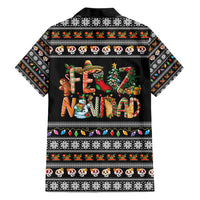 Mexican Sumbrero and Snowman Christmas Hawaiian Shirt Feliz Navidad Mexico - Wonder Print Shop