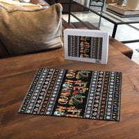 Mexican Sumbrero and Snowman Christmas Puzzle Feliz Navidad Mexico - Wonder Print Shop