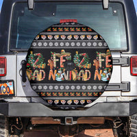 Mexican Sumbrero and Snowman Christmas Spare Tire Cover Feliz Navidad Mexico - Wonder Print Shop