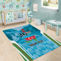 Personalized Azerbaijan Black January Area Rug 20 Yanvar 1990 LT9 - Wonder Print Shop