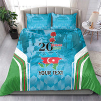 Personalized Azerbaijan Black January Bedding Set 20 Yanvar 1990 LT9 - Wonder Print Shop