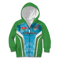 Personalized Azerbaijan Black January Kid Hoodie 20 Yanvar 1990 - Wonder Print Shop