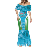 Personalized Azerbaijan Black January Mermaid Dress 20 Yanvar 1990 - Wonder Print Shop