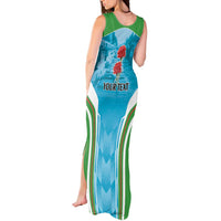 Personalized Azerbaijan Black January Tank Maxi Dress 20 Yanvar 1990 - Wonder Print Shop