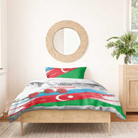 Azerbaijan Qara Yanvar Bedding Set with Flag Style LT9 - Wonder Print Shop