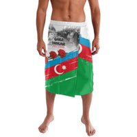 Azerbaijan Qara Yanvar Lavalava with Flag Style - Wonder Print Shop