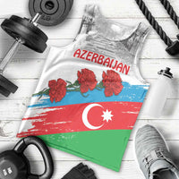 Azerbaijan Qara Yanvar Men Tank Top with Flag Style - Wonder Print Shop