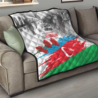 Azerbaijan Qara Yanvar Quilt with Flag Style - Wonder Print Shop