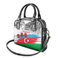 Azerbaijan Qara Yanvar Shoulder Handbag with Flag Style