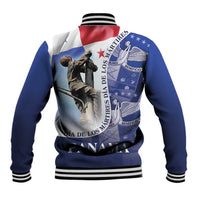 Panama Dia de los Martires Baseball Jacket Panama Martyrs' Day Raises Flag LT9 - Wonder Print Shop