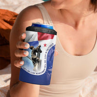 Panama Dia de los Martires 4 in 1 Can Cooler Tumbler Panama Martyrs' Day Raises Flag LT9 - Wonder Print Shop