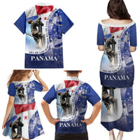 Panama Dia de los Martires Family Matching Puletasi and Hawaiian Shirt Panama Martyrs' Day Raises Flag - Wonder Print Shop