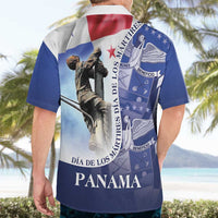 Panama Dia de los Martires Hawaiian Shirt Panama Martyrs' Day Raises Flag - Wonder Print Shop