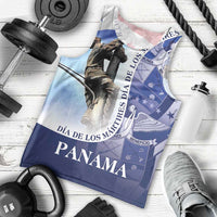 Panama Dia de los Martires Men Tank Top Panama Martyrs' Day Raises Flag - Wonder Print Shop