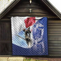 Panama Dia de los Martires Quilt Panama Martyrs' Day Raises Flag - Wonder Print Shop