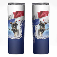 Panama Dia de los Martires Skinny Tumbler Panama Martyrs' Day Raises Flag - Wonder Print Shop