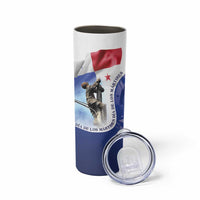 Panama Dia de los Martires Skinny Tumbler Panama Martyrs' Day Raises Flag - Wonder Print Shop