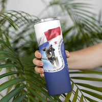Panama Dia de los Martires Skinny Tumbler Panama Martyrs' Day Raises Flag - Wonder Print Shop