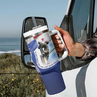 Panama Dia de los Martires Tumbler With Handle Panama Martyrs' Day Raises Flag - Wonder Print Shop