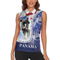 Panama Dia de los Martires Women Sleeveless Polo Shirt Panama Martyrs' Day Raises Flag - Wonder Print Shop