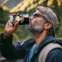 Philippines Eagle with Coat Of Arm 4 in 1 Can Cooler Tumbler Simple Sampaguita Jasmine LT9 - Wonder Print Shop