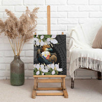 Philippines Eagle with Coat Of Arm Canvas Wall Art Simple Sampaguita Jasmine LT9 - Wonder Print Shop