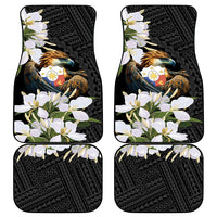 Philippines Eagle with Coat Of Arm Car Mats Simple Sampaguita Jasmine LT9 - Wonder Print Shop