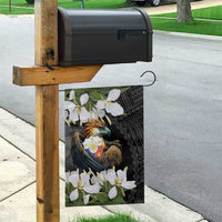 Philippines Eagle with Coat Of Arm Garden Flag Simple Sampaguita Jasmine - Wonder Print Shop