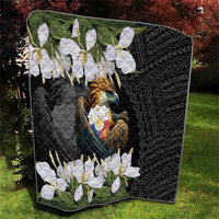 Philippines Eagle with Coat Of Arm Quilt Simple Sampaguita Jasmine - Wonder Print Shop