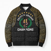 Custom Egypt Pharaohs Bomber Puffer Jacket African Football Champions 2025