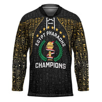 Custom Egypt Pharaohs Hockey Jersey African Football Champions 2025