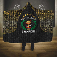 Egypt Pharaohs Hooded Blanket African Football Champions 2025