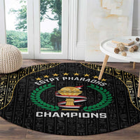Egypt Pharaohs Round Carpet African Football Champions 2025