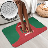 Morocco Atlas Lions Bathroom Set African Football Champions 2025